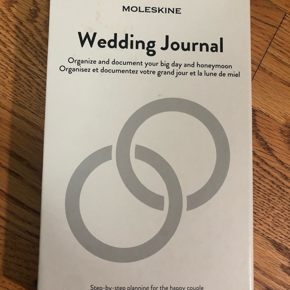 Moleskine Wedding & Honeymoon journal (UNUSED)